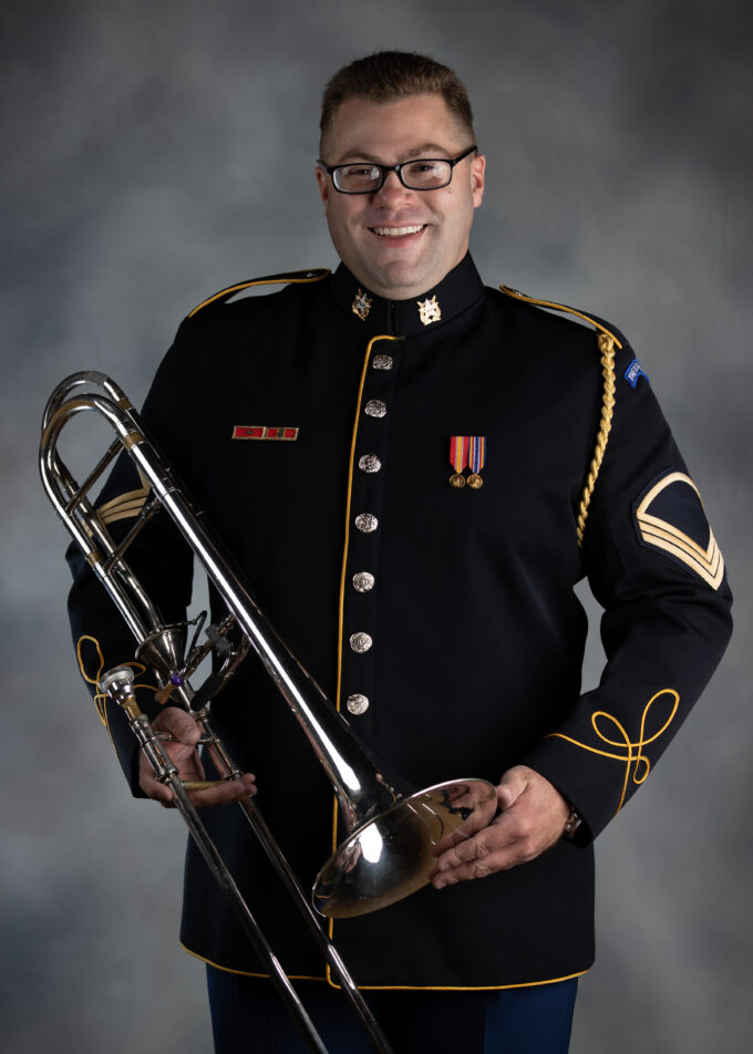 SSG Michael Burner, trombone
