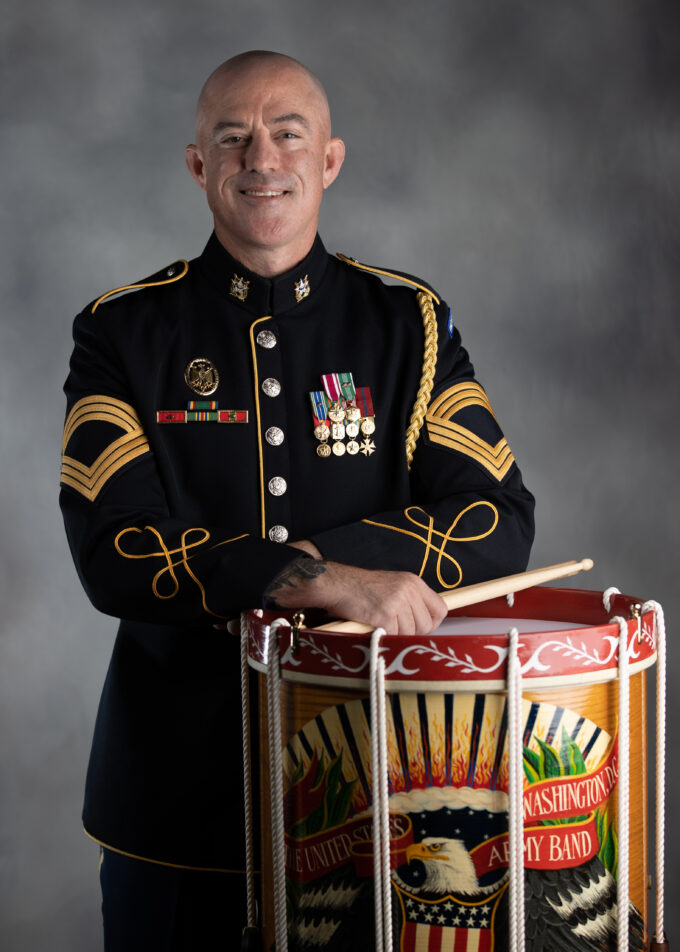 MSG Charles Hooke, percussion