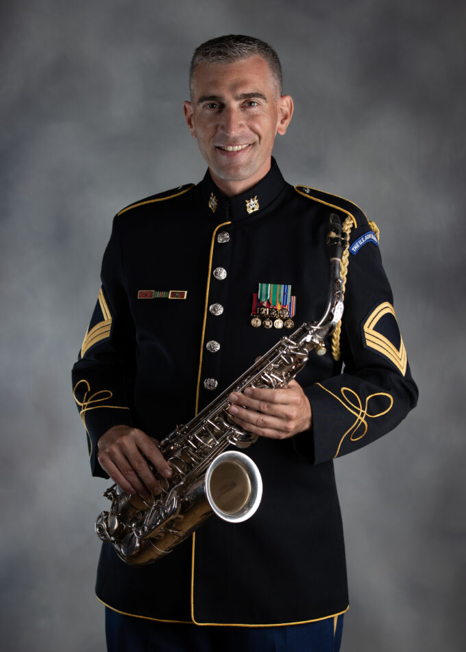 SFC Doug O'Connor, saxophone