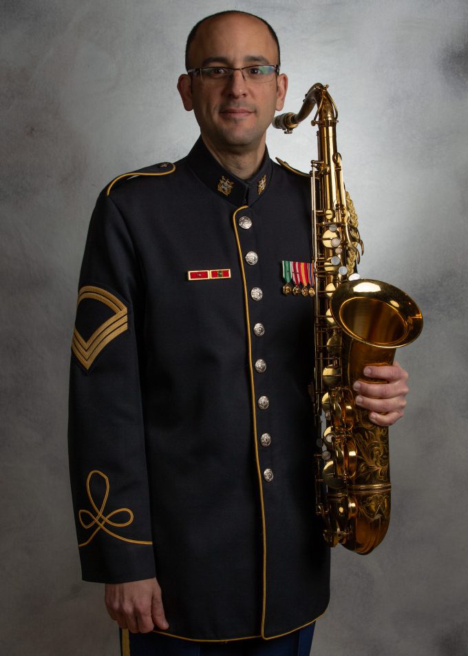 MSG Xavier Perez, saxophone