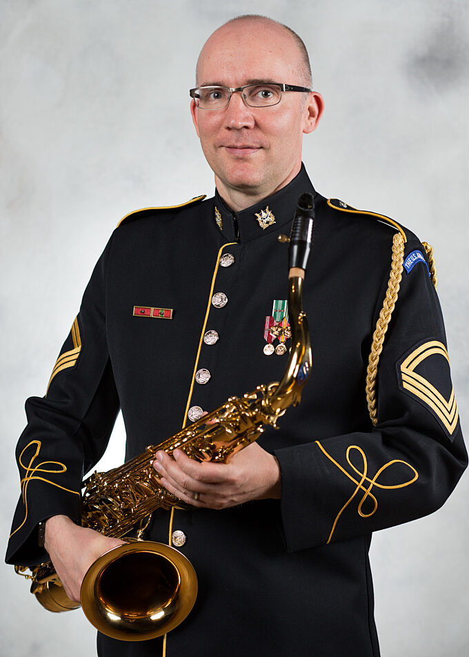 MSG Michael Vance, saxophone